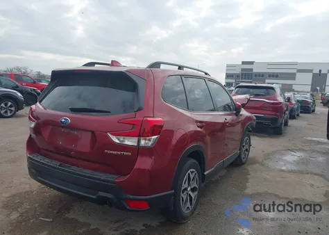 2021 Subaru Forester Premium from USA, damaged, VIN JF2SKAJC8MH594296